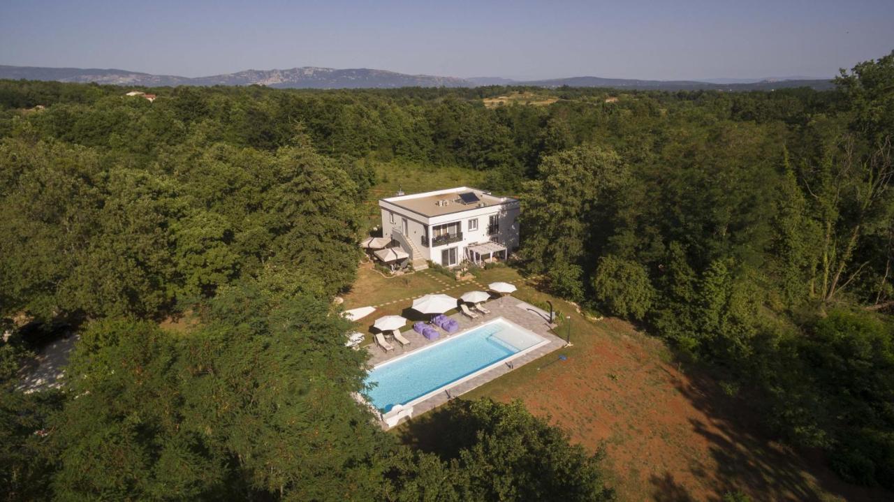 Luxury Villa Cetiri Hrasta Pićan Eksteriør billede